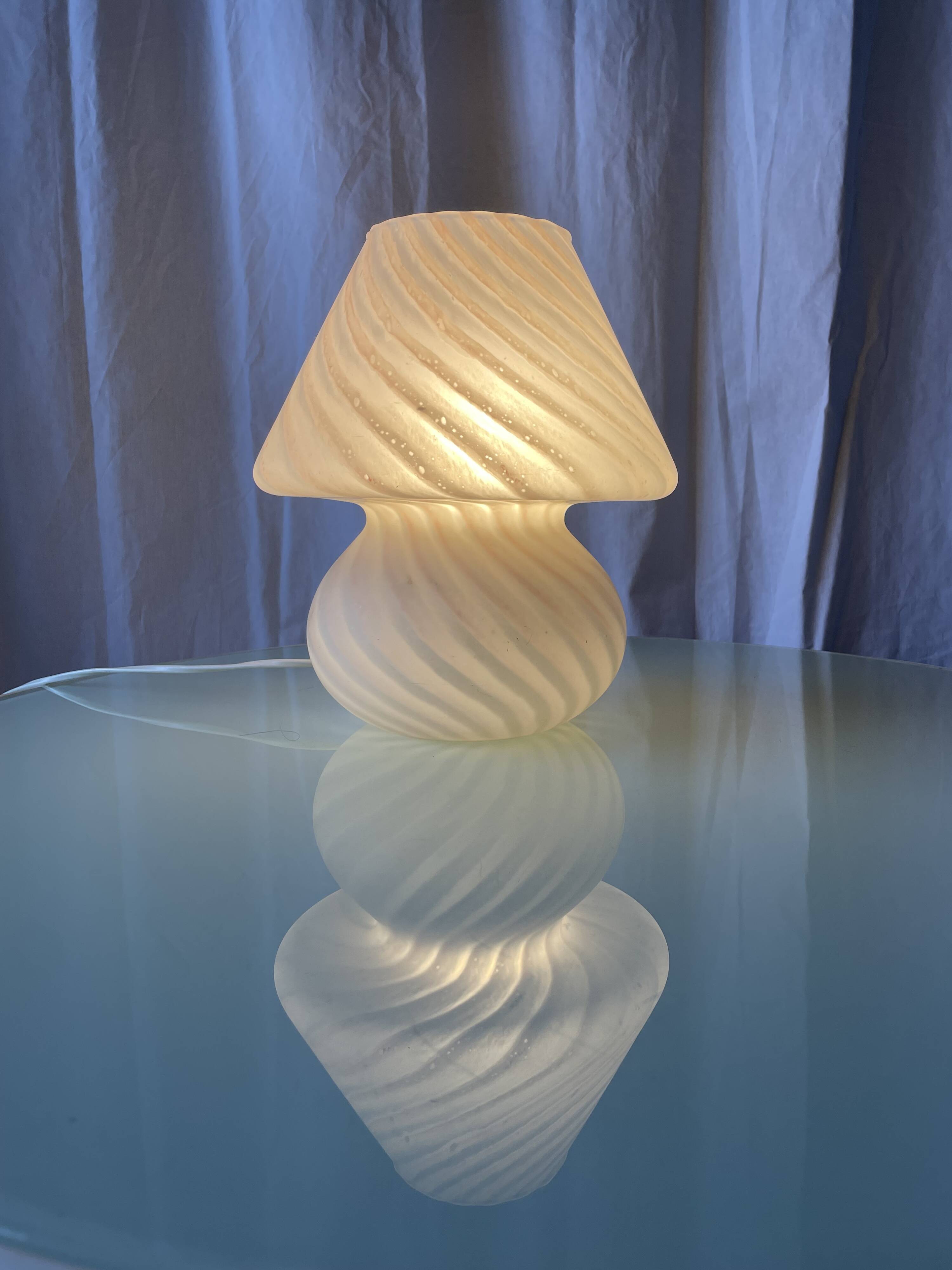 Murano swirl lamp 1970