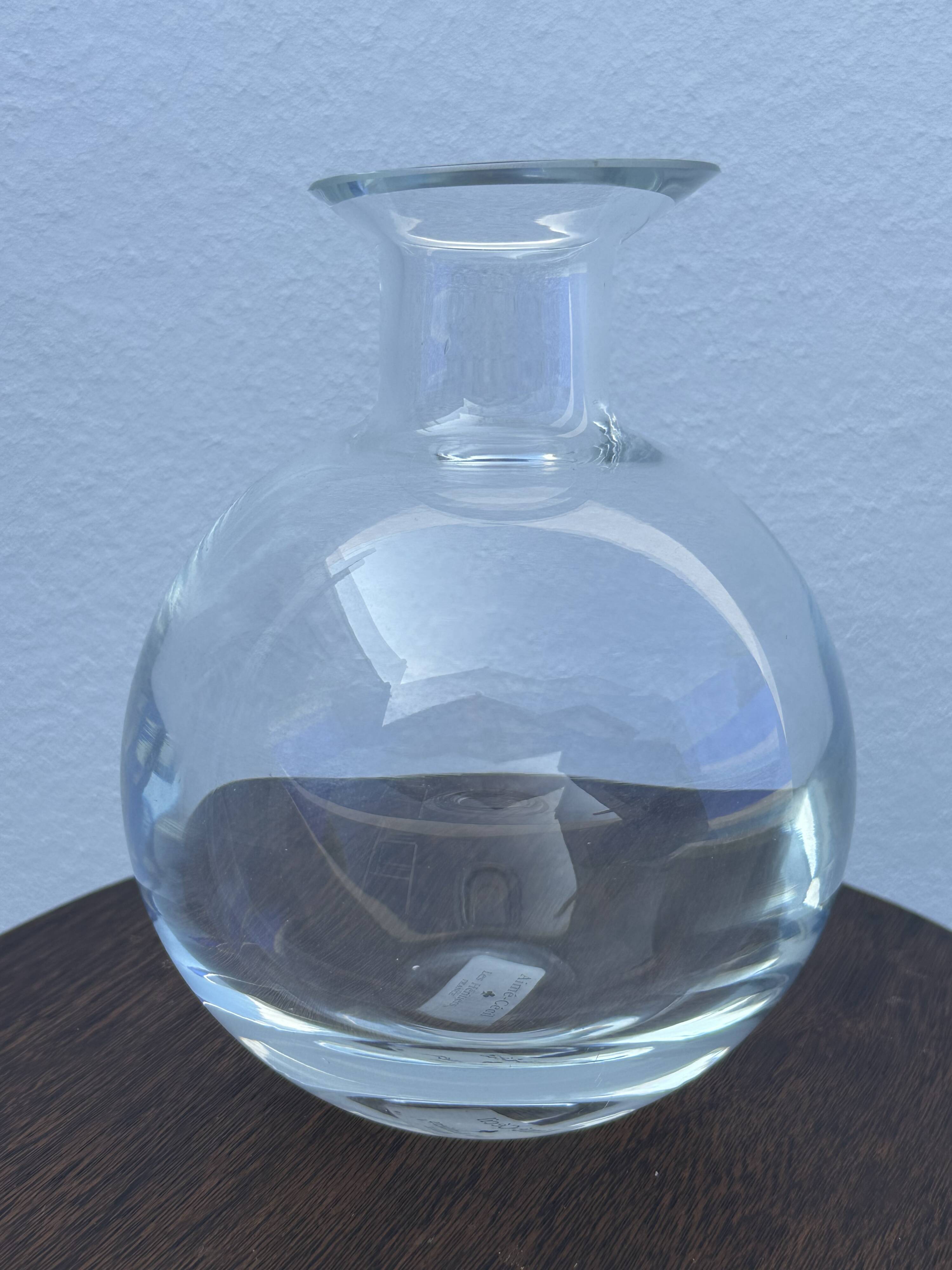 Aimé-Cécil Les Héritiers crystal carafe