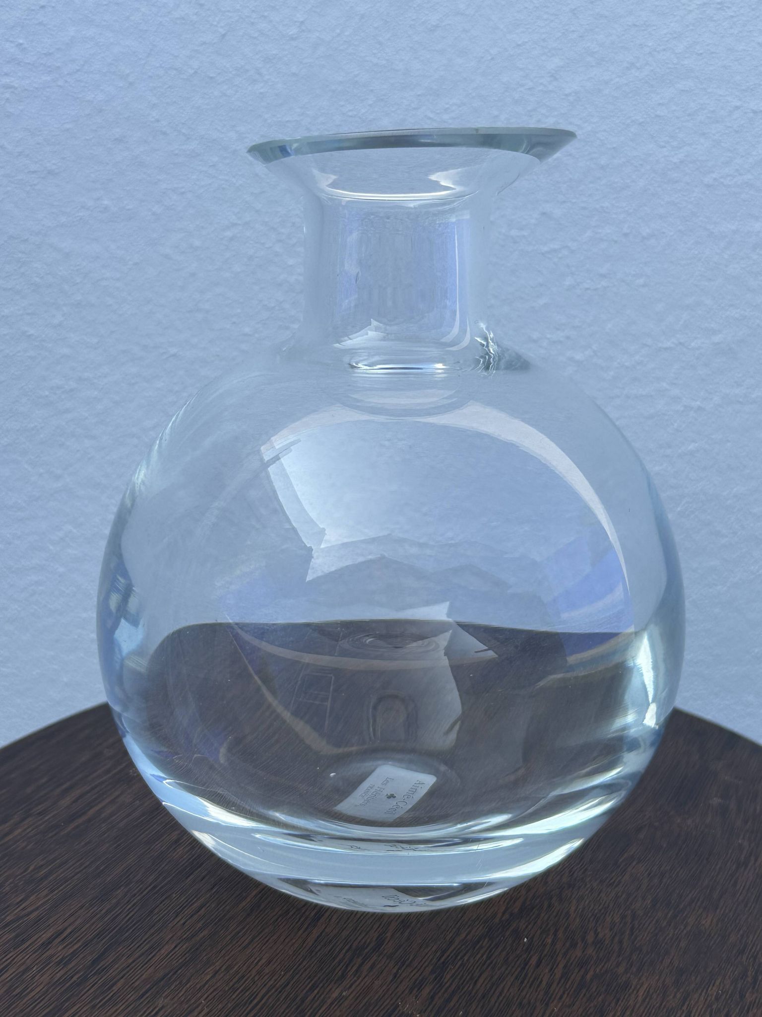 Aimé-Cécil Les Héritiers crystal carafe