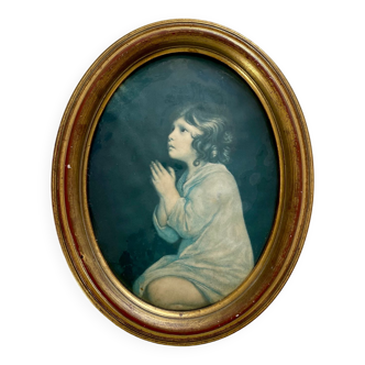 Old curved painting