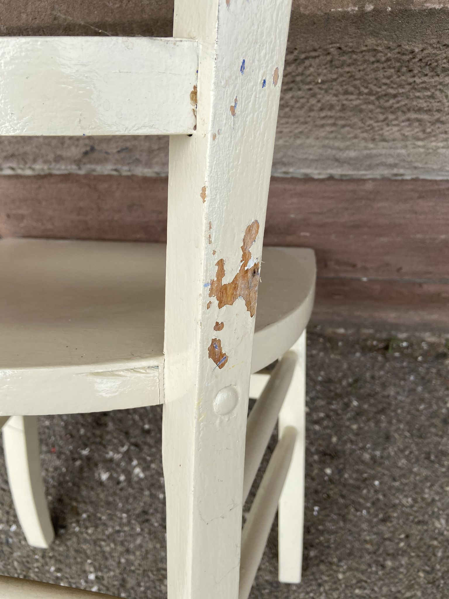 Brasserie No bentwood chair shabby chic bistro chair
