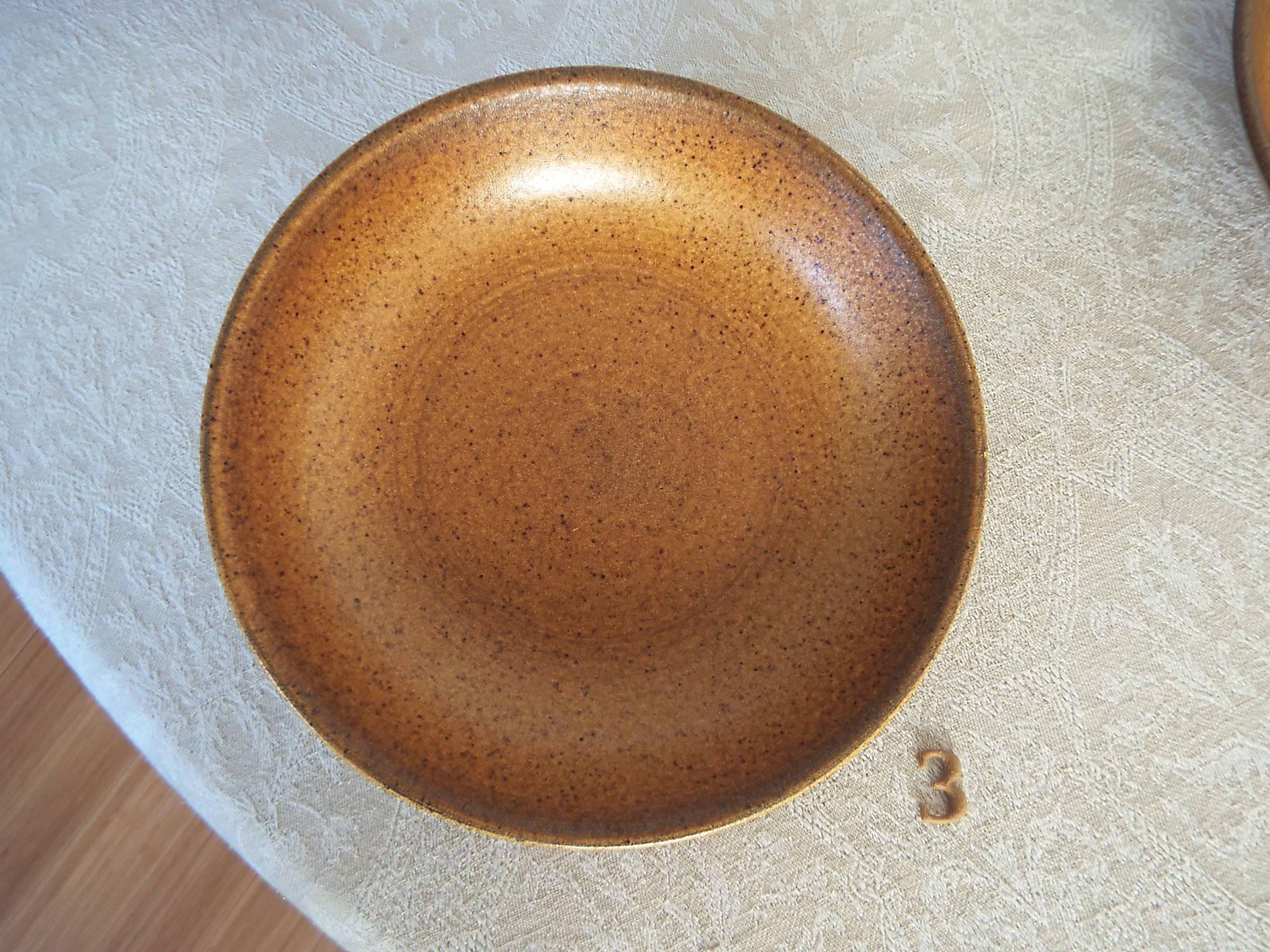 4 Longchamp stoneware hollow plates