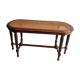 Wooden piano bench and cannage