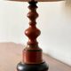 Lampe en bois tourné 1970’s.