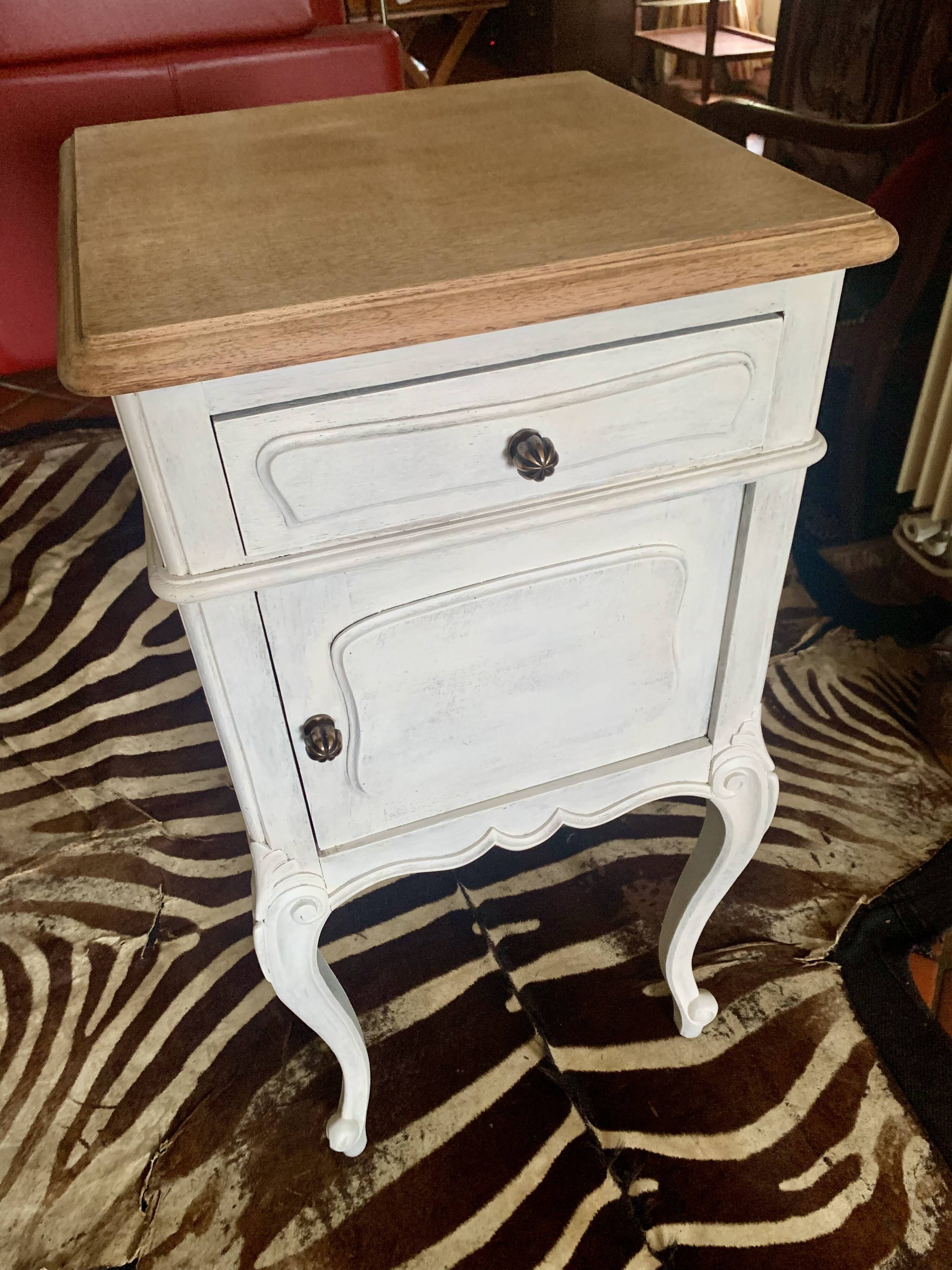 Large bedside table or small entryway unit