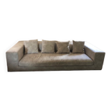 4-seater fabric sofa