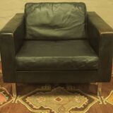 Early COR leather lounge chair, 1950s