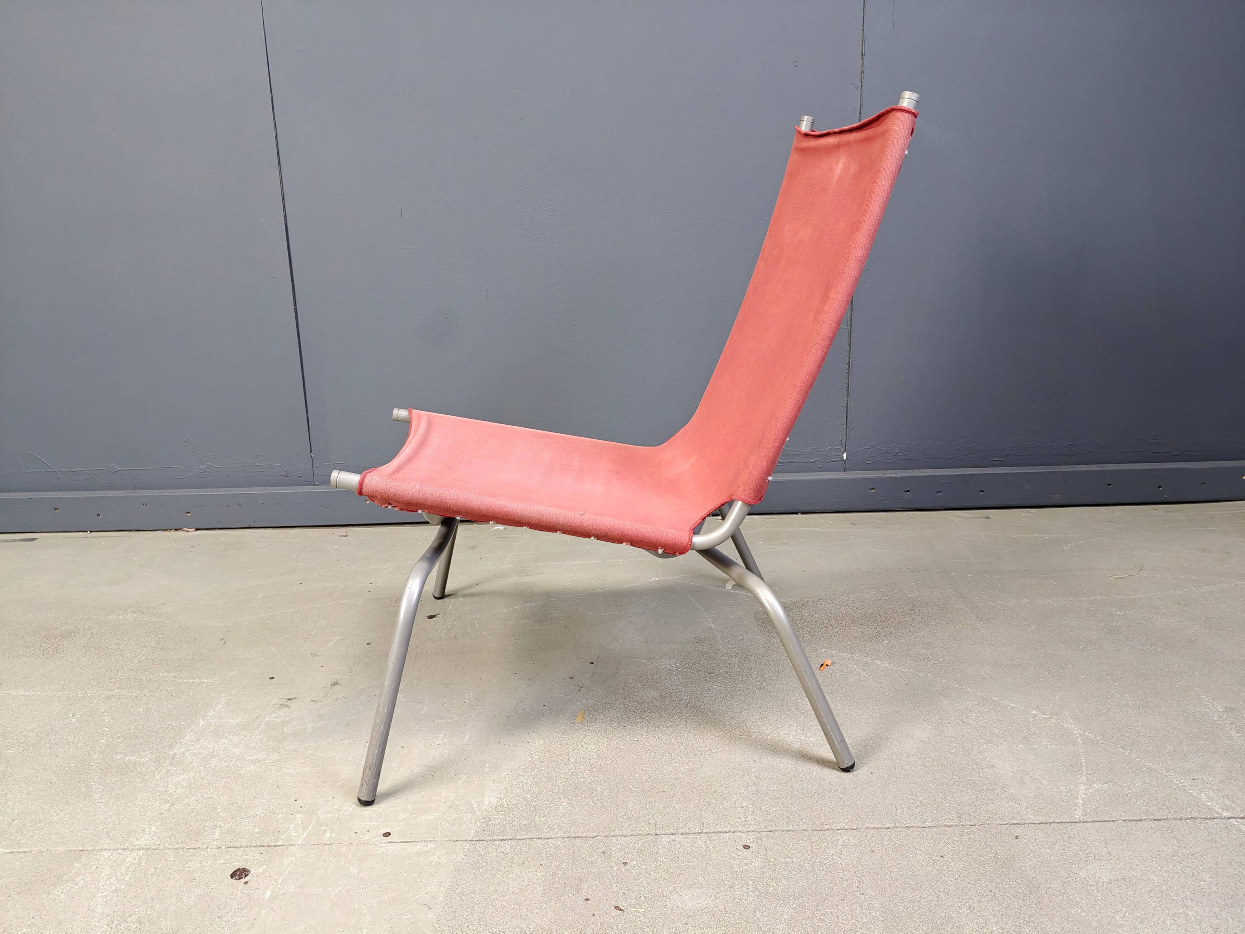 Vintage crossed legged lounge chair by Fabiaan Van Severen, 1990s