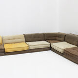 Canapé Roche Bobois Mah Jong, design Hans Hopfer, ensemble de 17 pièces