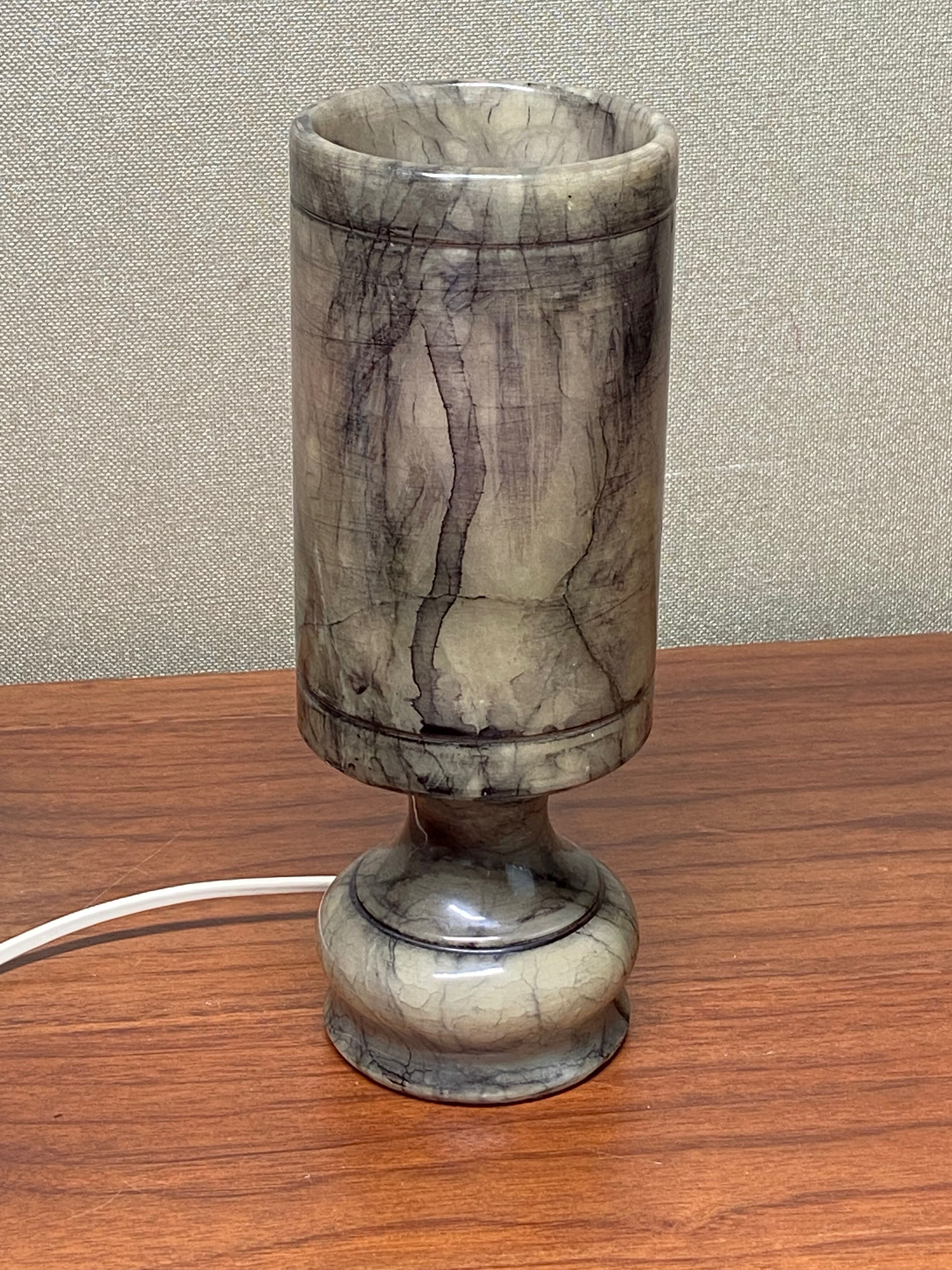 Alabaster lamp