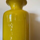 Large yellow vase West Germany 70s