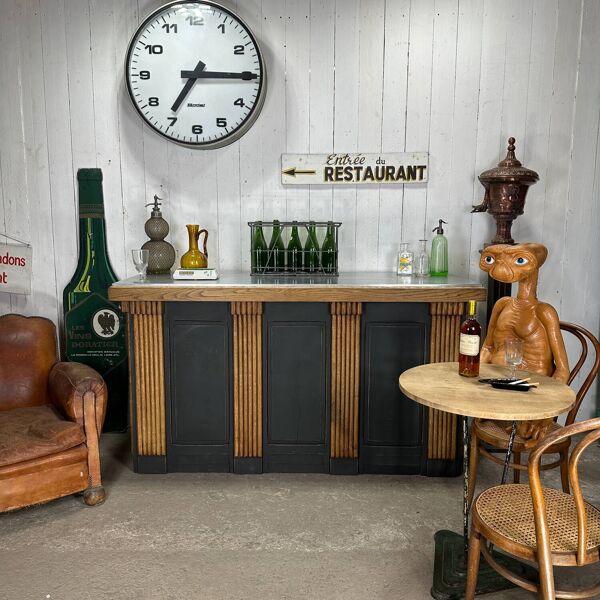 Comptoir de bar zinc