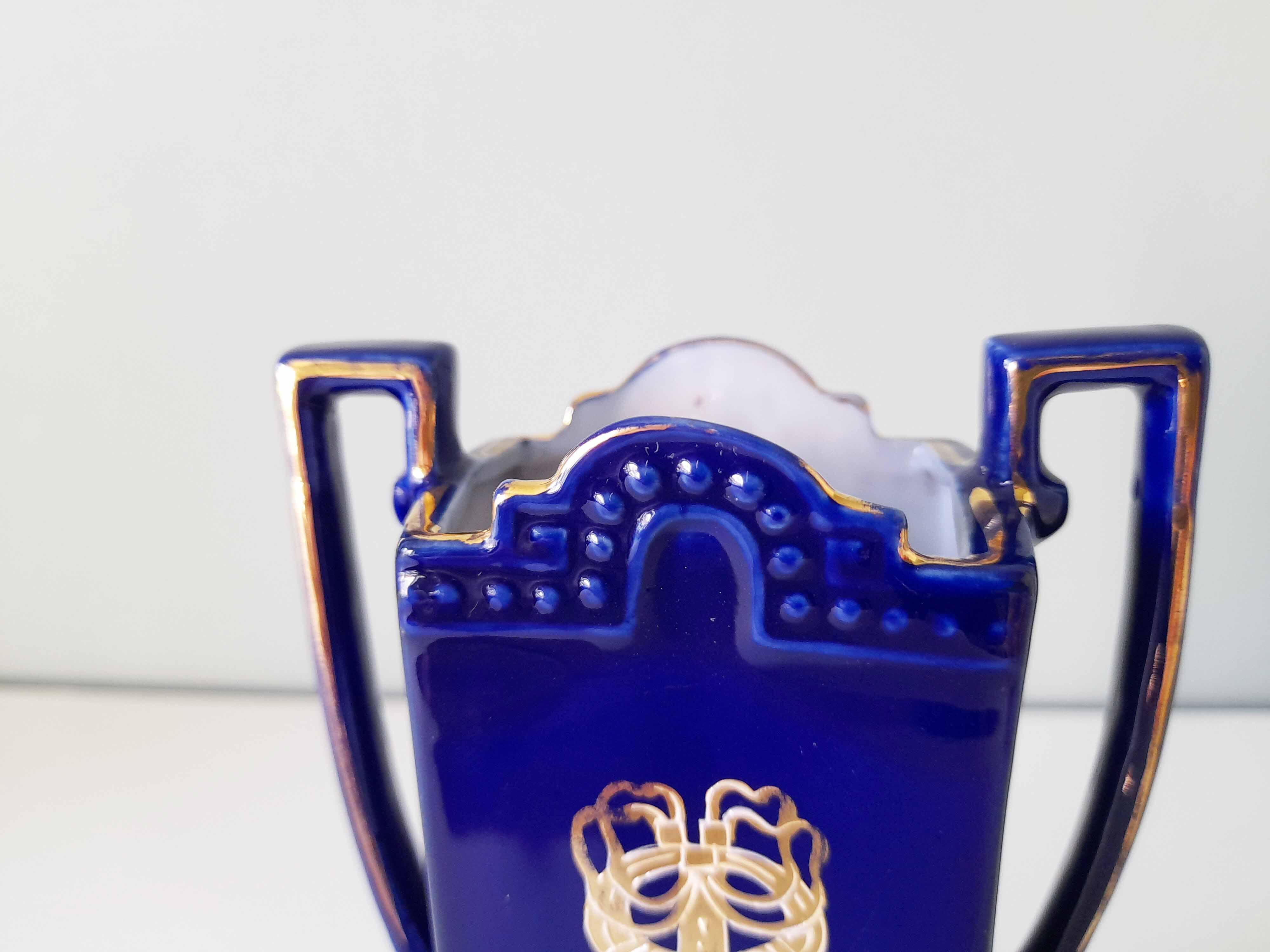 Art Deco porcelain vase