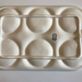 Dish in white gien earthenware