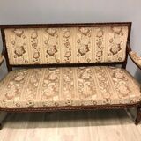 Sofa set and two armchairs, antique 19th century