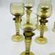 Lot de 8 verres à vin Roemer verts