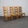 Set of 4 Dining Chairs, 1970s