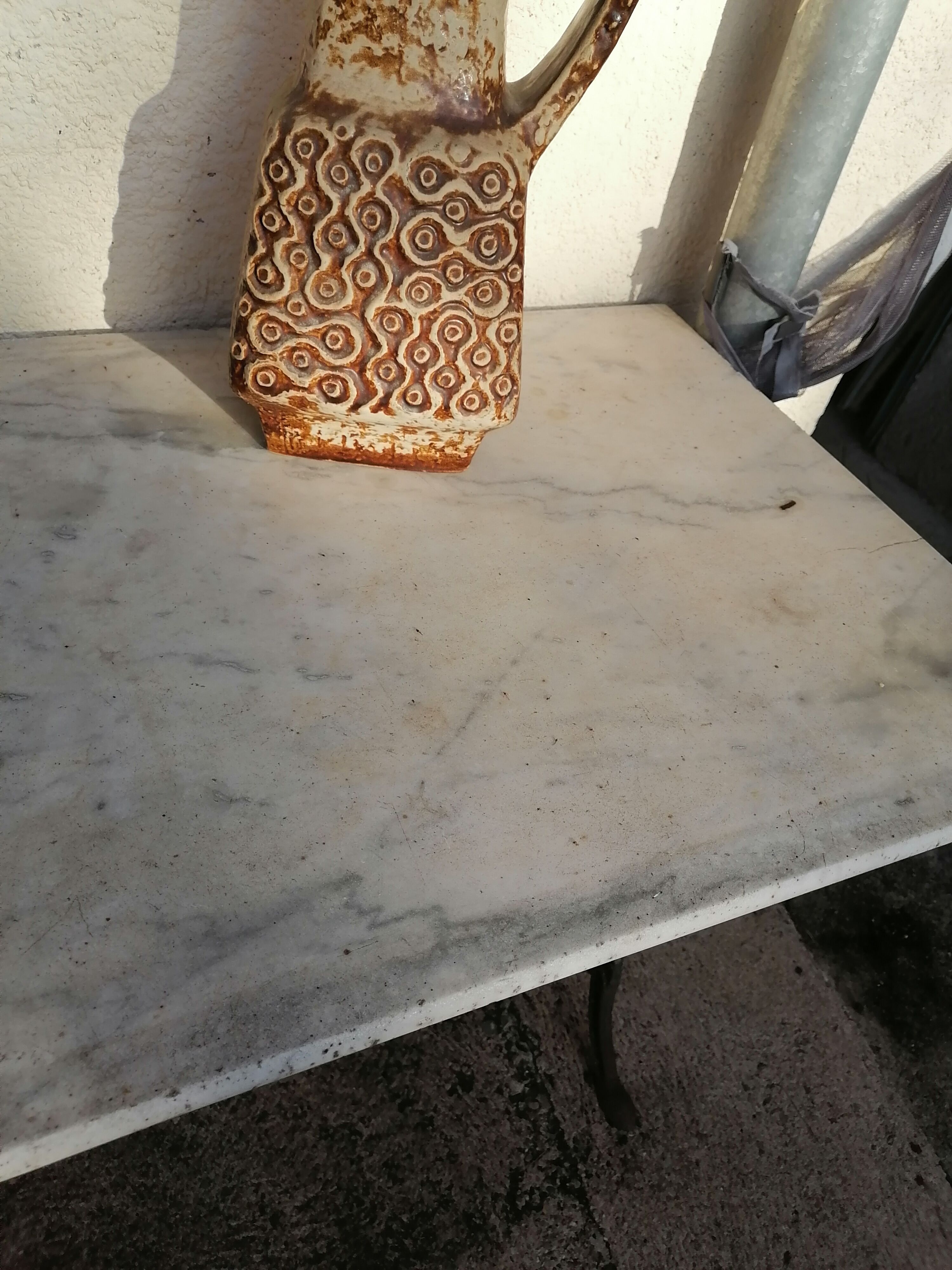 Vase jug bay vest germany style fat lava 1960