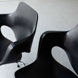 Set of 2 dining chairs by Straatman, Loral & Cie, Belgium, 1960's