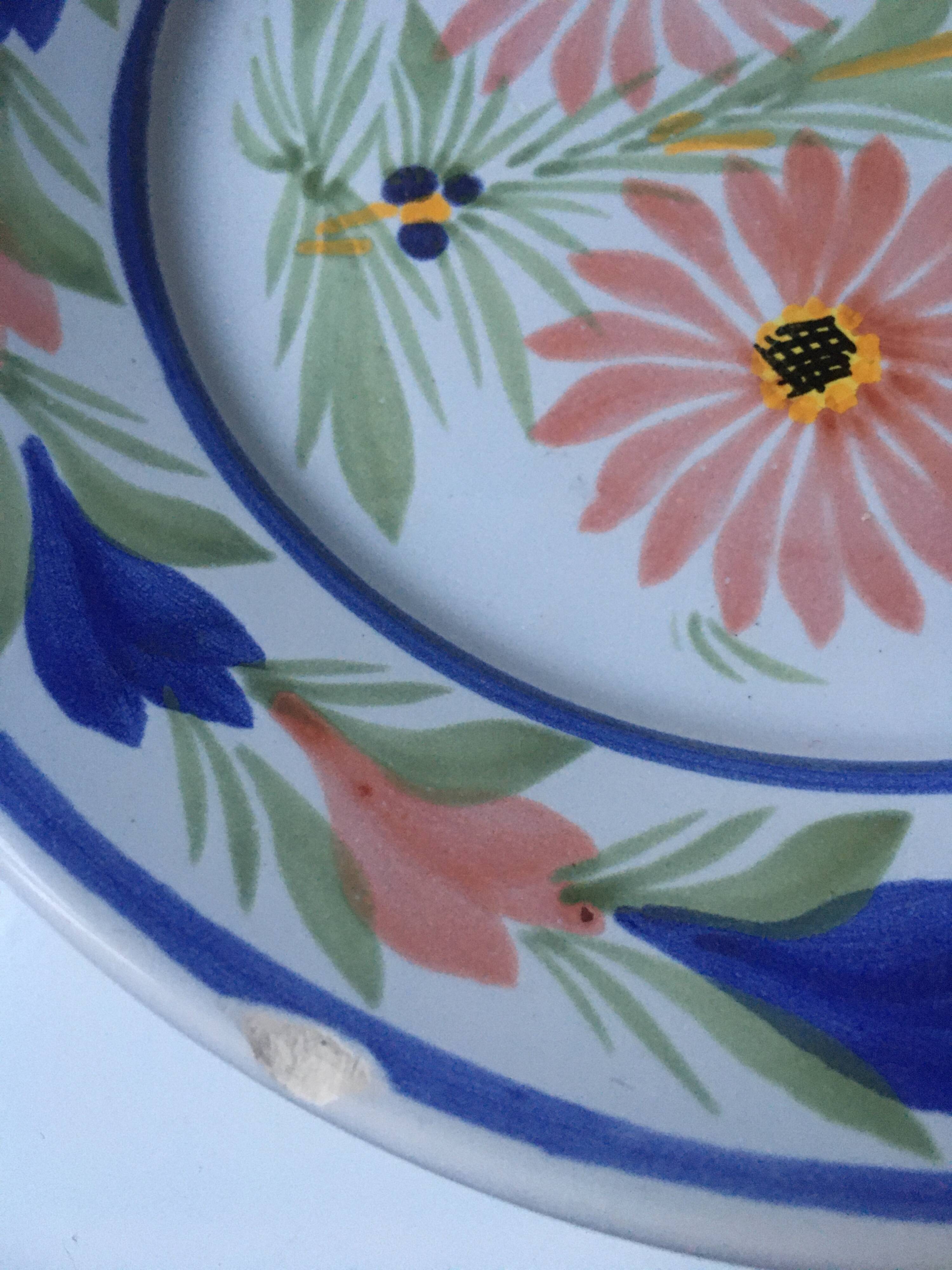 Lot of Quimper tableware