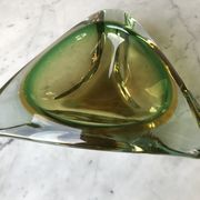 Empty pocket or ashtray of Murano "Sommerso" - Italy, 1970s.