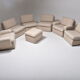Flexible sofa, vintage, 6 seats