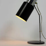 Black & Silver Table Lamp by Josef Hurka for Napako, 1970s