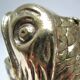 Zoomorphic ashtray golden bronze fish Vintage Peerage