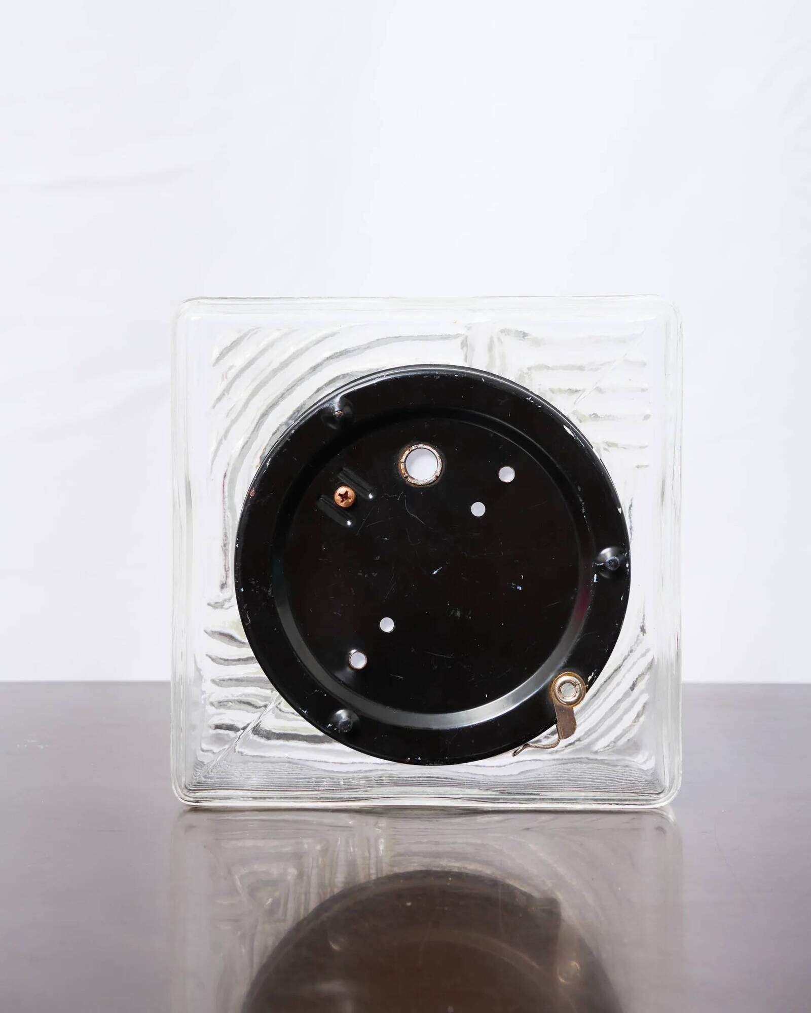 "Prism" wall light, pressed glass, 1960s