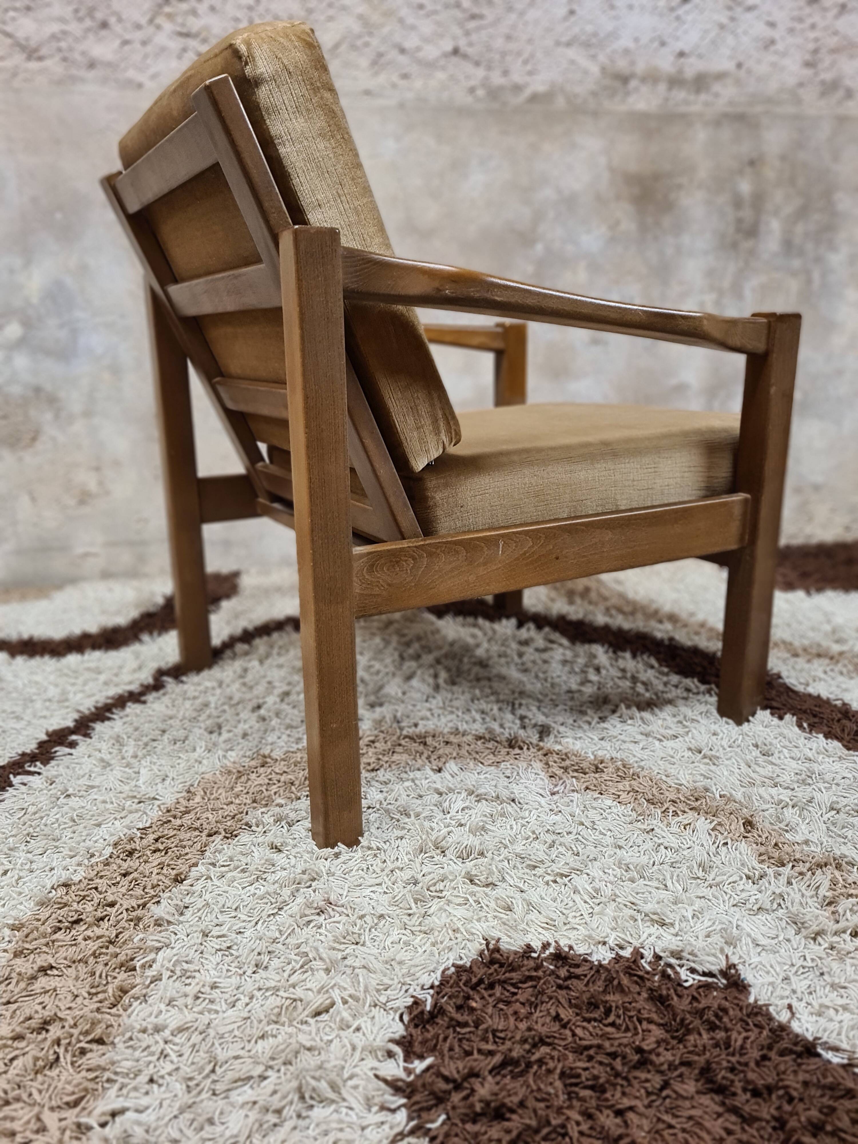 Scandinavian vintage armchair 1960