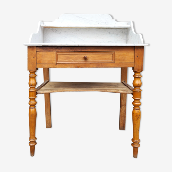 Wooden and marble toilet furniture