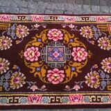 Vintage floral carpet