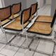 Suite de 6 chaises modèle Cesca B32 par Marcel Breuer vintage 1993