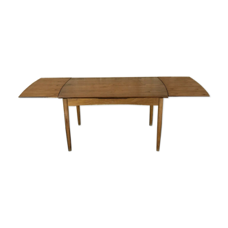 60s 70s Oak Teak Dining Table Danish Modern Design Denmark 60s