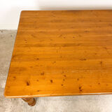 Country house wooden dining table