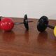 Hooks/coat rack colorful ball from the 50s