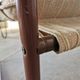 Tubular metal bench from the 80s