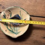 Ceramic bowl signed Diaz Costa – fish design – Spain