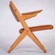 Architectural Armchairs by Arne Hovmand Olsen, Denmark, 1970s, Set of 2