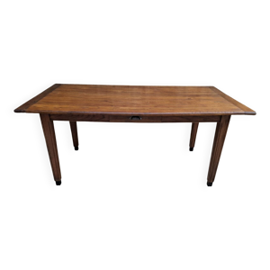 Table de ferme en chêne,