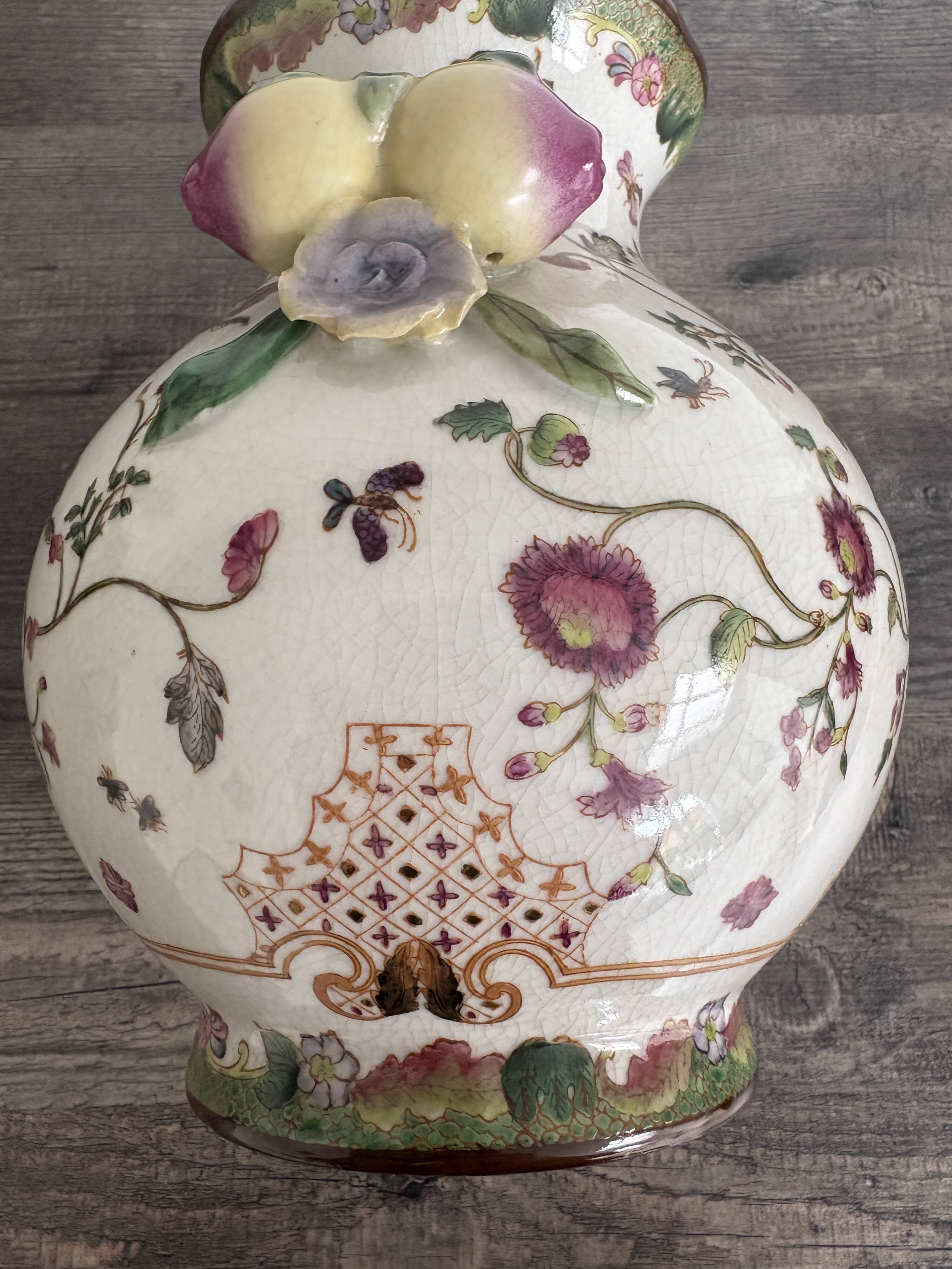 Old Asian vase