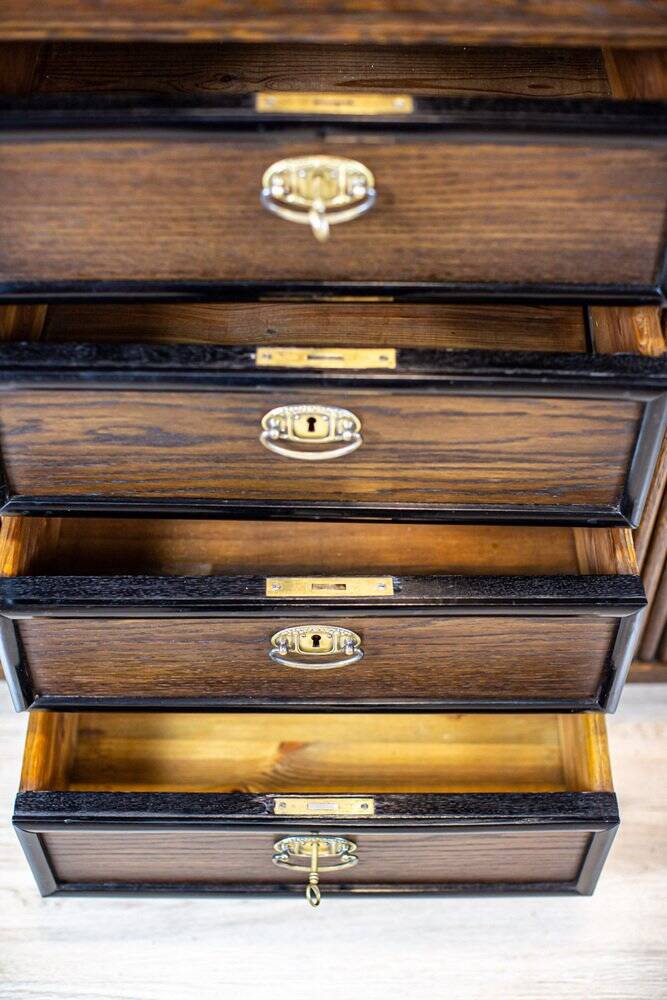 Vintage Buffet in Oak Burl, 1930s