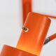 "Skala" orange wall lamp by Jo Hammerborg