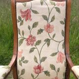 Voltaire armchair in cherry wood