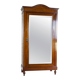 20th-Century Mahogany Linen-Press with Mirror, 1950s