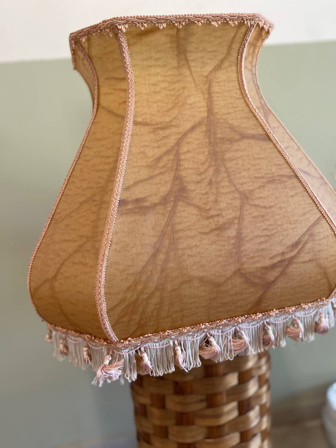 Large art deco lampshade