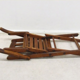 Foldable vintage children's chair 1950s