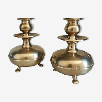 Two candle holders