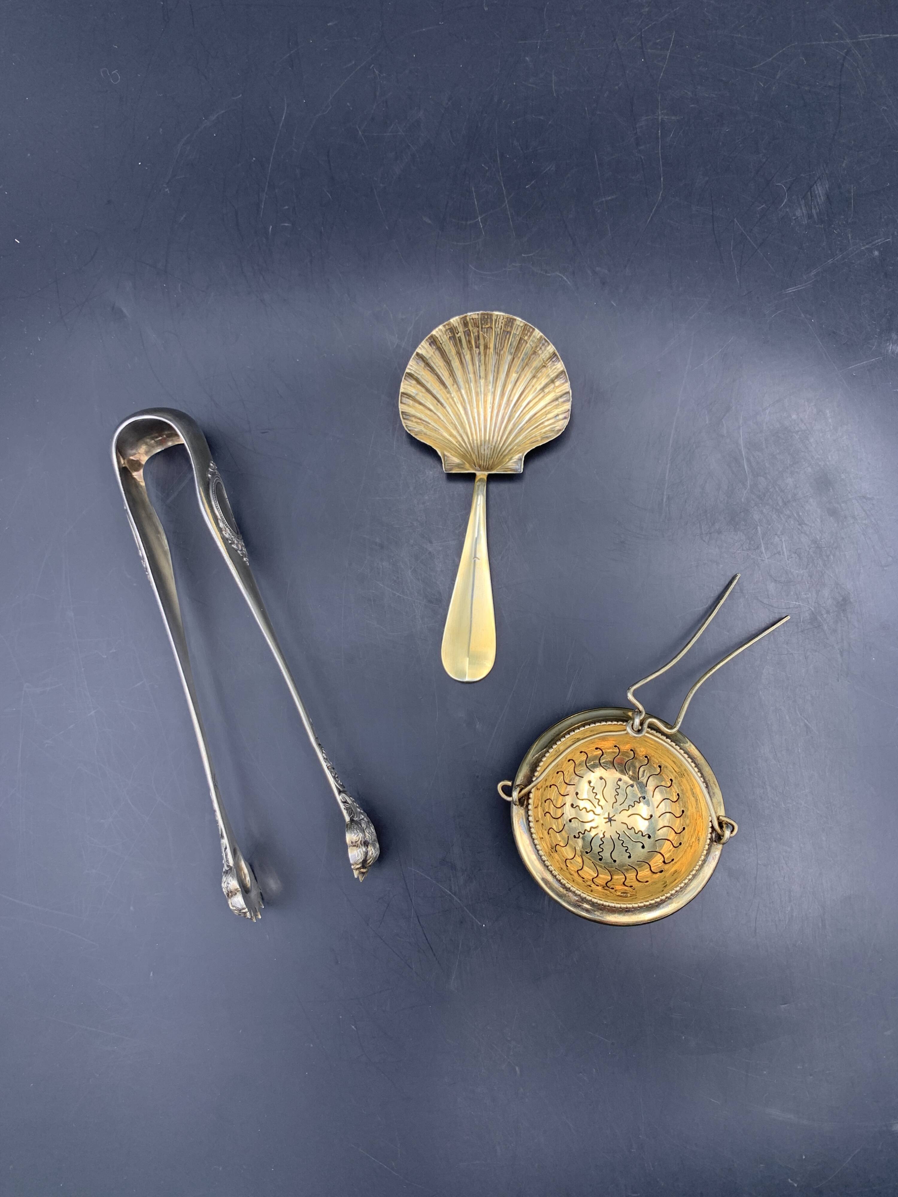 Napoleon III 19th Century Silver Vermeil Tea Set