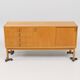 Oak buffet stamped Bodafors, Bertil Fridhagen, Sweden, 1963